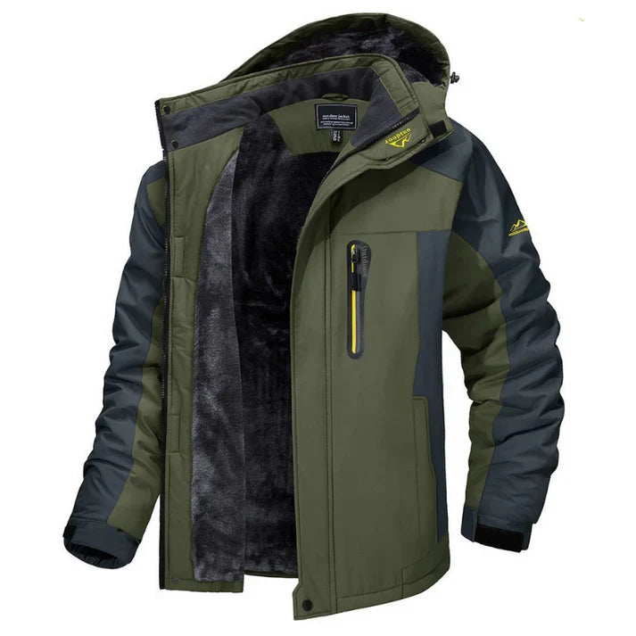 Warme, Wasserdichte Winterjacke für Männer