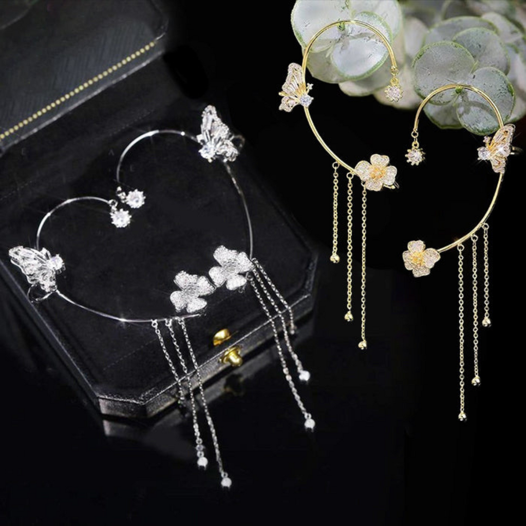 Einzigartige Schmetterling Ohrringe - Aurelia | Shop Nory
