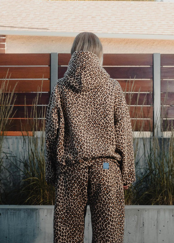 Sweatshirt mit Leopardenmuster