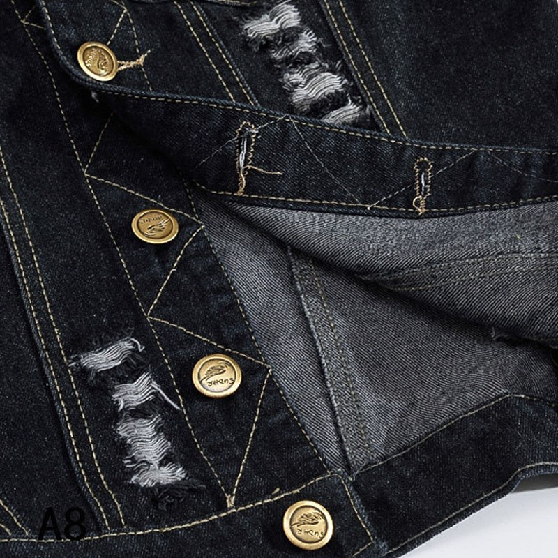 ShopNory Stylische Denim Weste für Herren