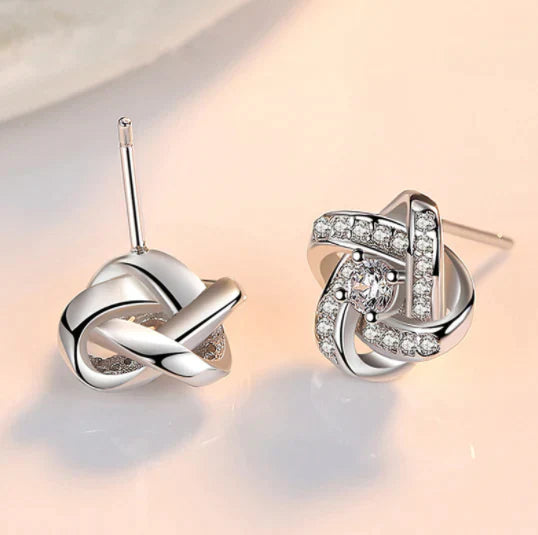 Liebesknoten-Halskette + Ohrringe | Shop Nory