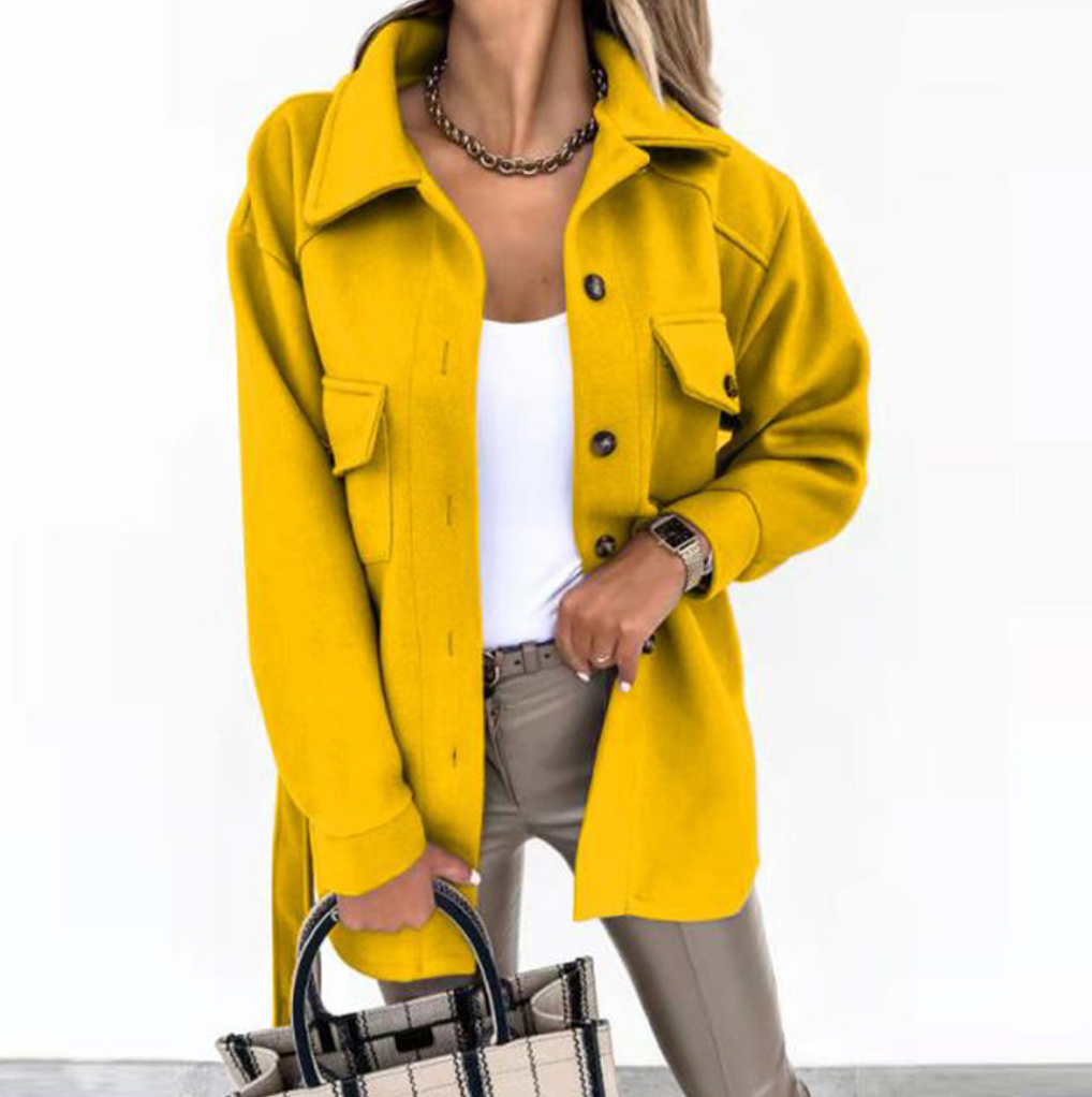 Stilvolle Sommerjacke Damen Luftig und Bequem
