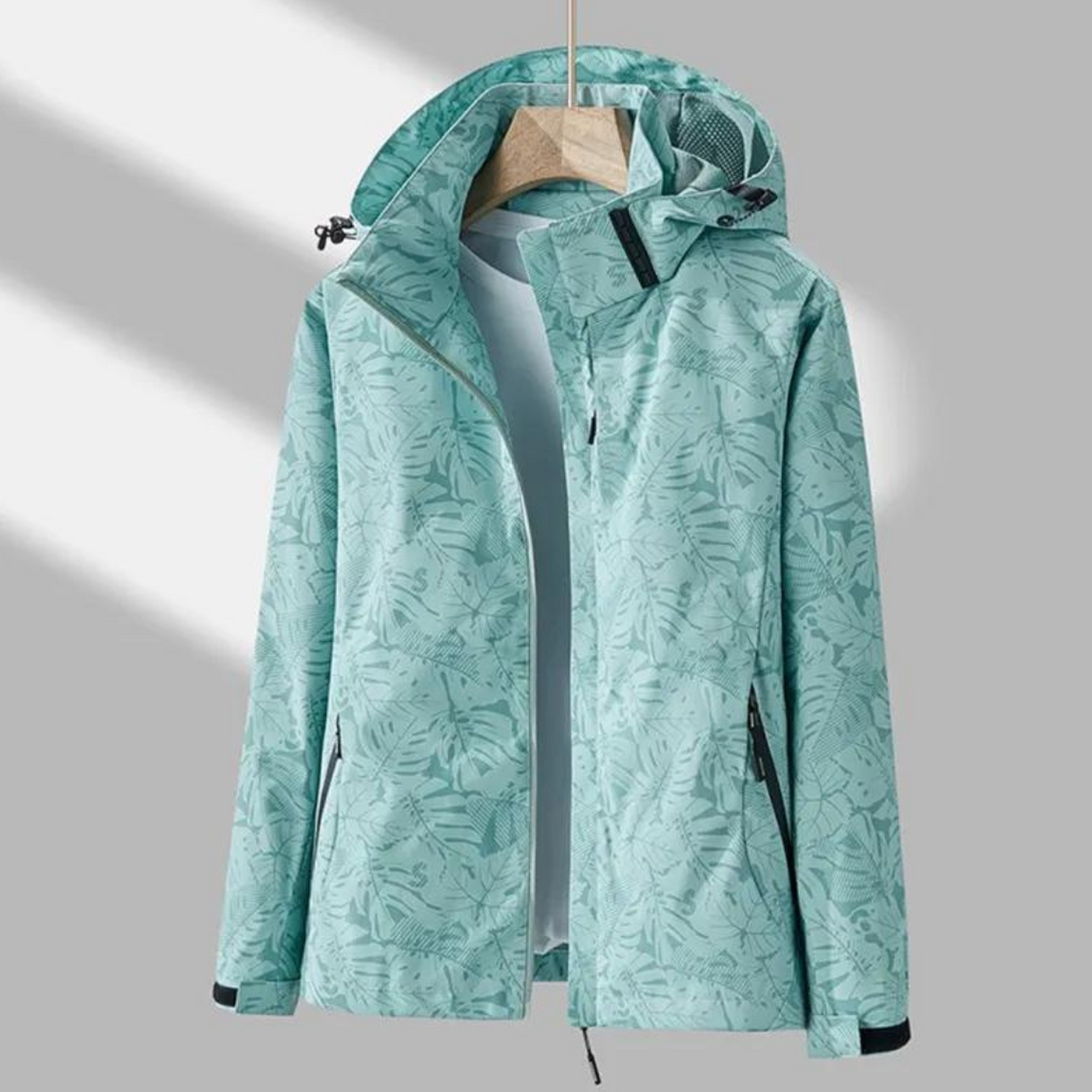 elegante Outdoor-Jacke, winddicht und wasserabweisend