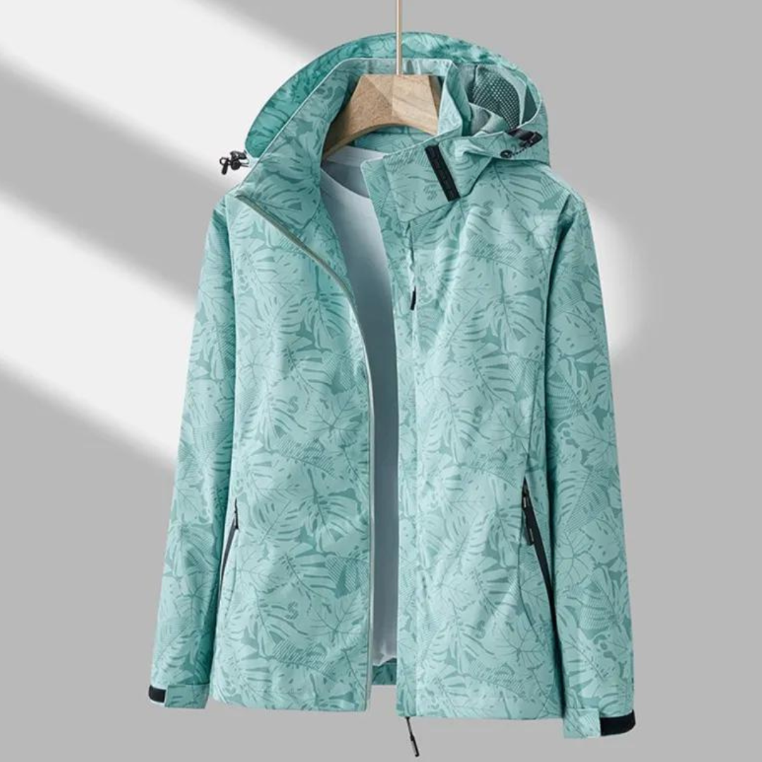 elegante Outdoor-Jacke, winddicht und wasserabweisend