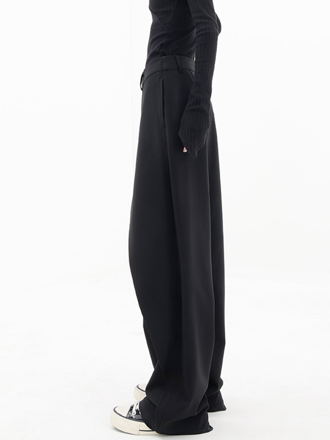 Weite Hosen mit Hoher Taille für Damen