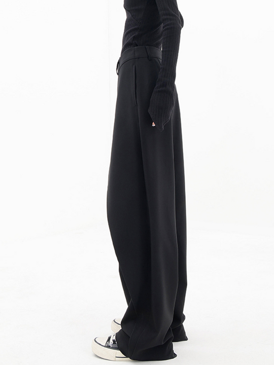 Weite Hosen mit Hoher Taille für Damen