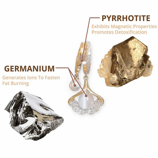 Magnetische Therapie Detox Germanium Ohrringe