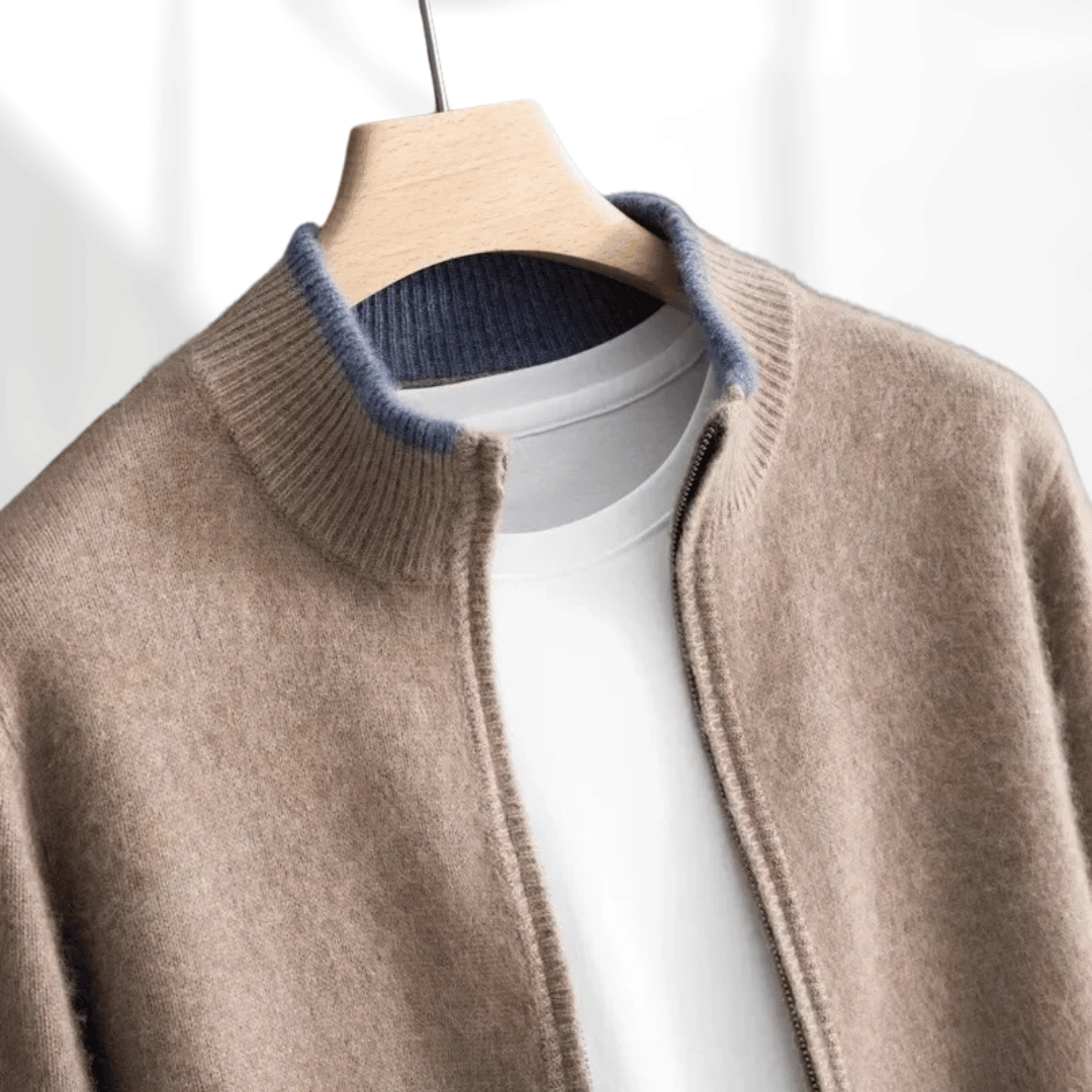 Shop Nory | Kaschmir Zip Jacke