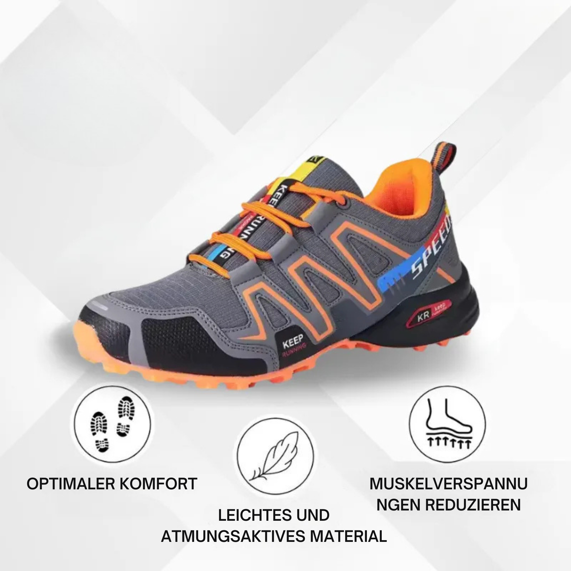 Orthopädische Herren Wanderschuhe