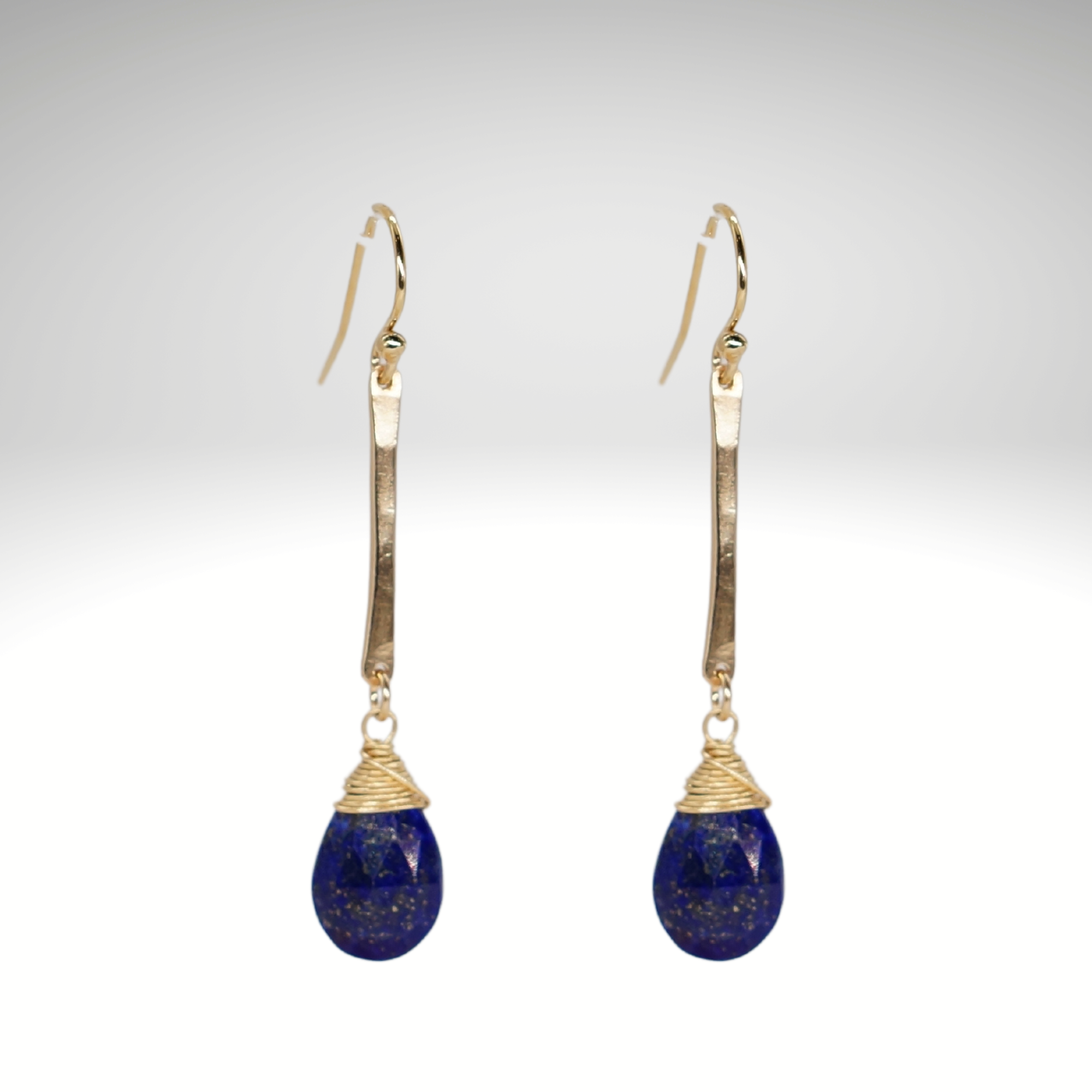 Drop Edelstein Geburtsstein/Zodiac Ohrringe | Shop Nory