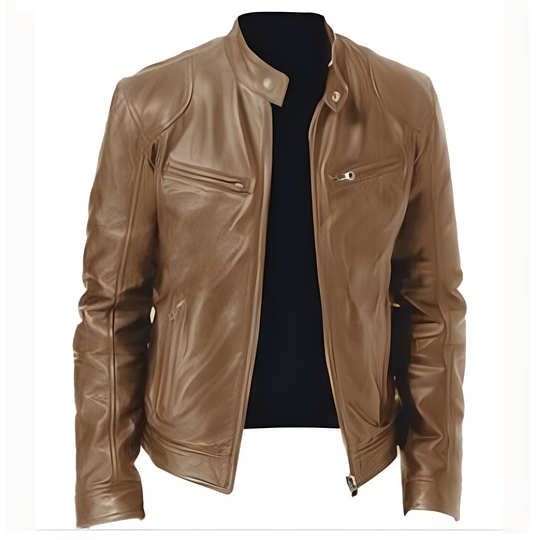 Freizeit PU Lederjacke für Männer