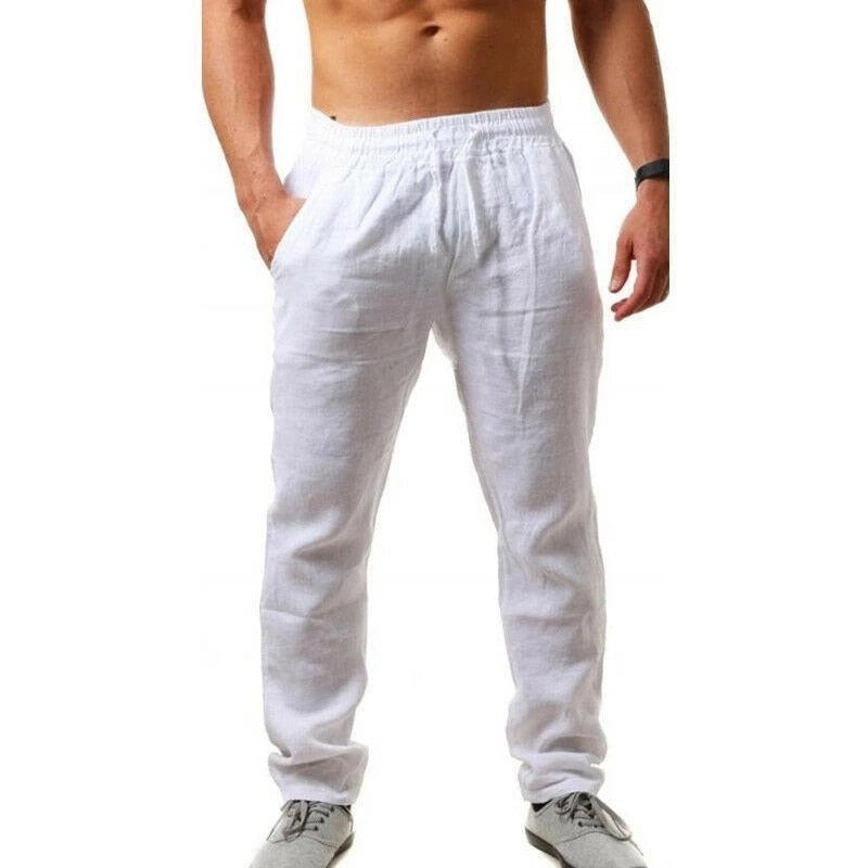 ShopNory | Herren Leinenhose Eine Stilvolle & Luftige Sommerhose für Männer