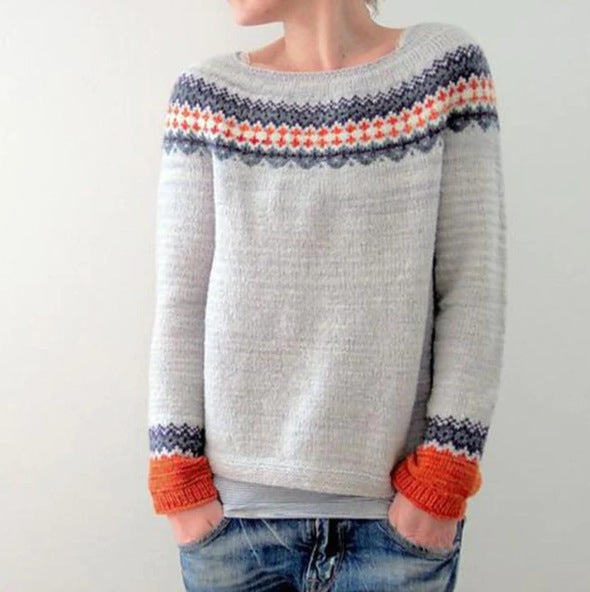 Retro-Inspirierter Damenpullover