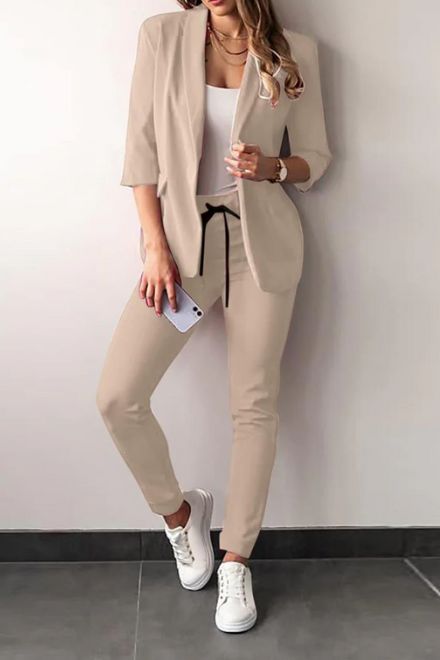 Damen Blazer & Hosen Set