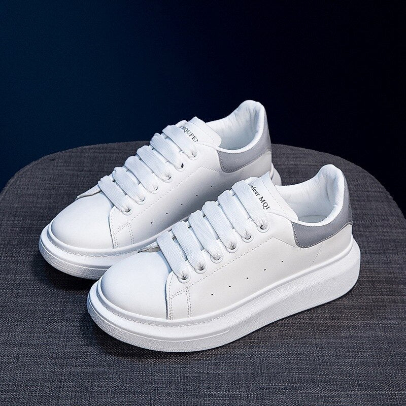 Lässige Herbst Turnschuhe mit Plateau