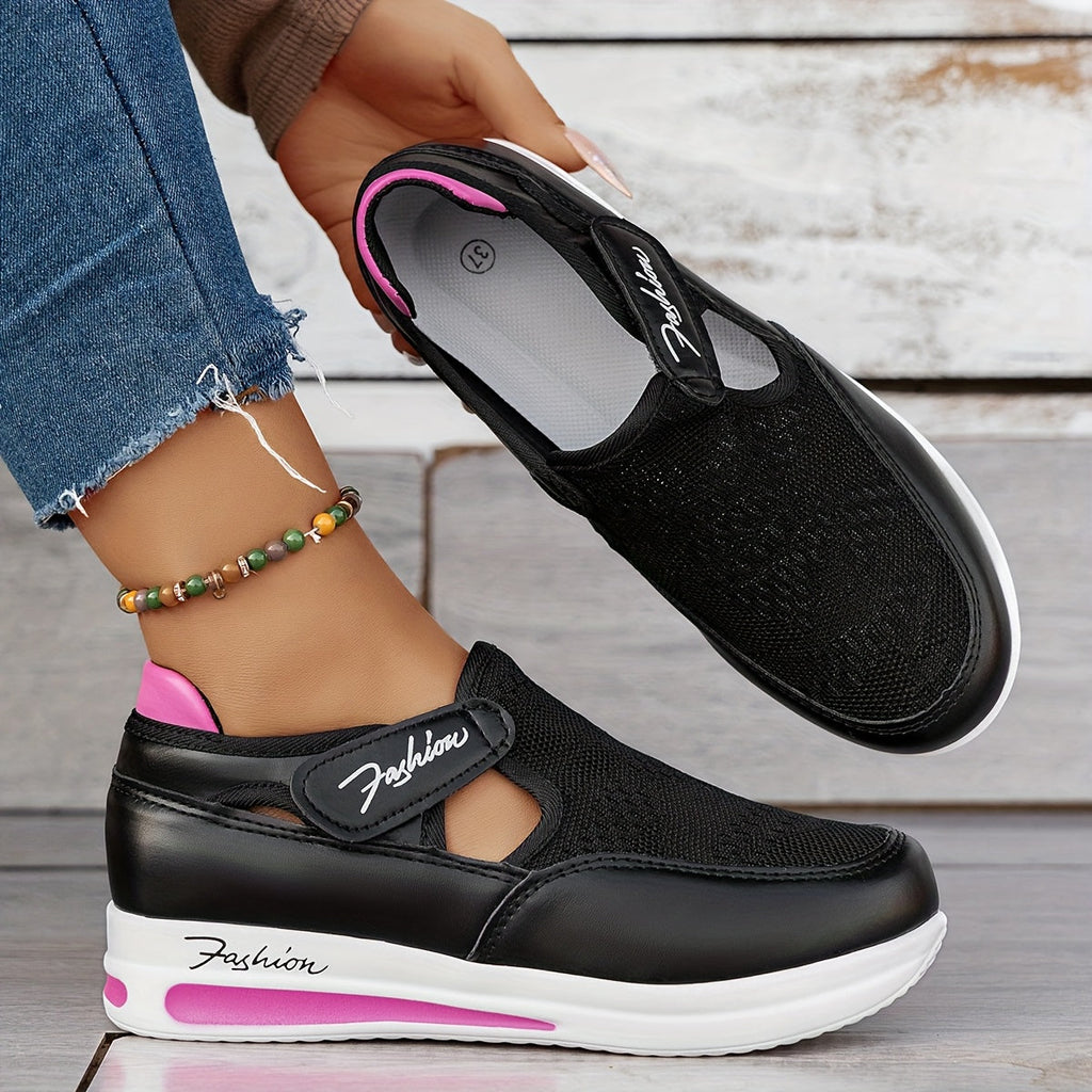 orthopädische Damen-Sneaker, atmungsaktiv und bequem.