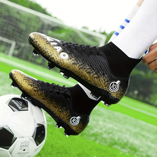 Professionelle Outdoor-Anti-Rutsch-atmungsaktive Fußballschuhe