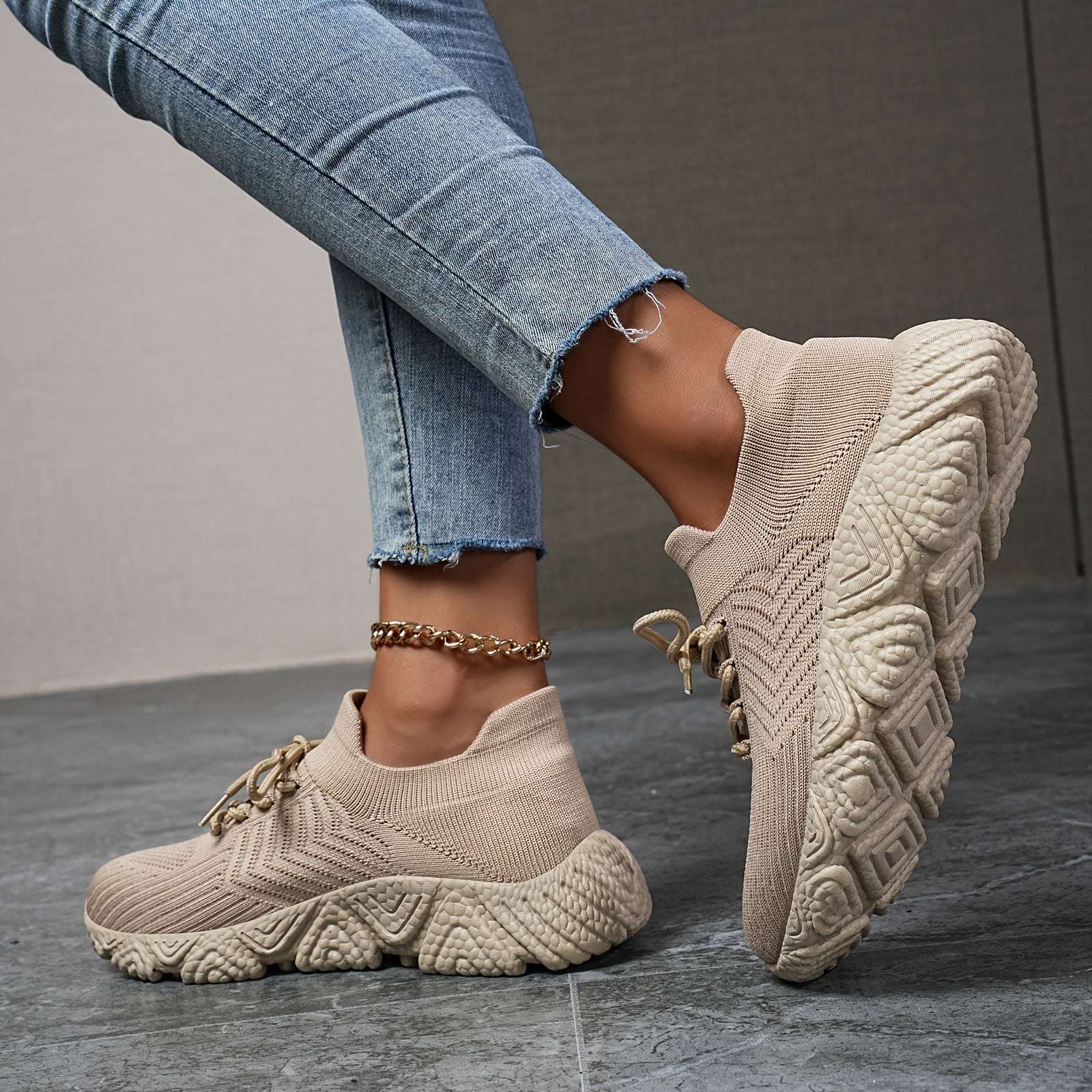 Sneaker Mit Struktur Ella Shopnory
