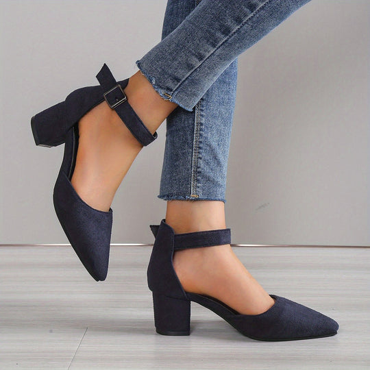 Damen Sandalen mit Blockabsatz Schnürung, mit Knöchelriemen, Elegant