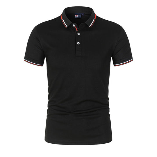 Einfarbiges Poloshirt