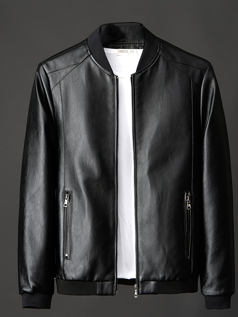 Lederjacke