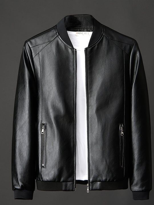 Lederjacke