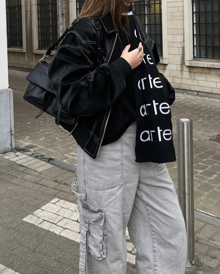 übergrobe jacke