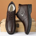 Thermo-Leder-Winterschuhe für Herren