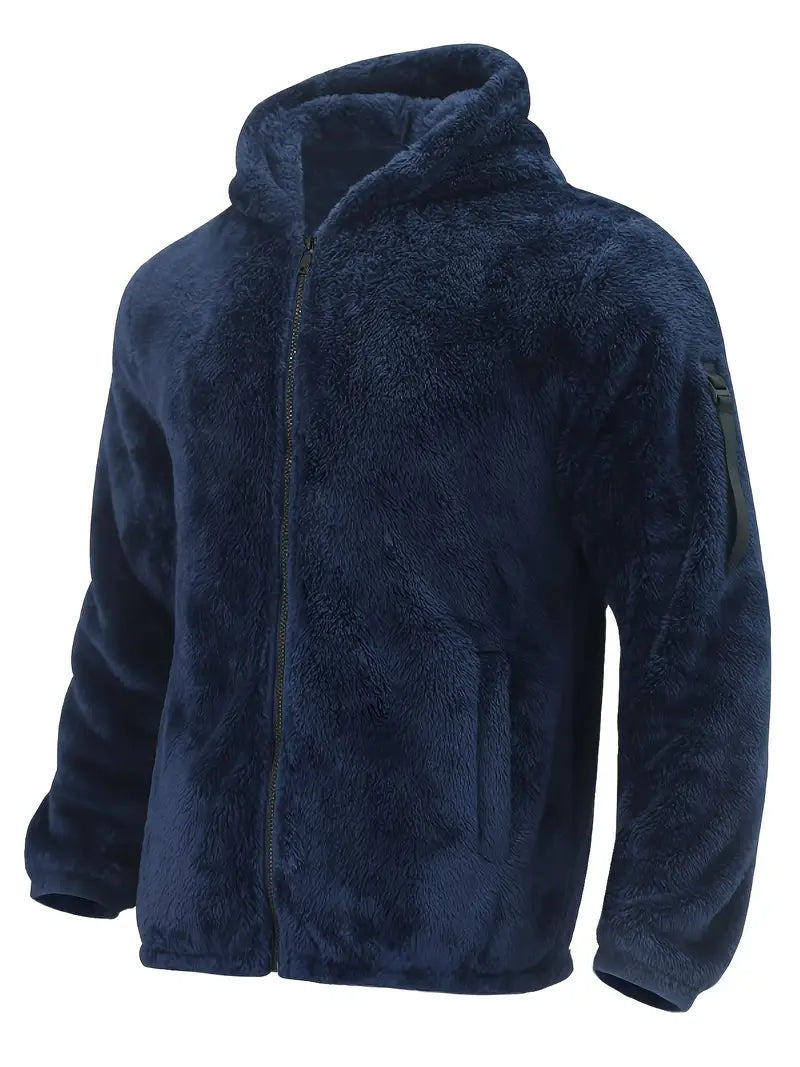 Teddyjacke mit Reißverschluss für Männer