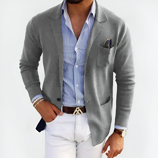 Modische Herrenjacke mit edlem Look