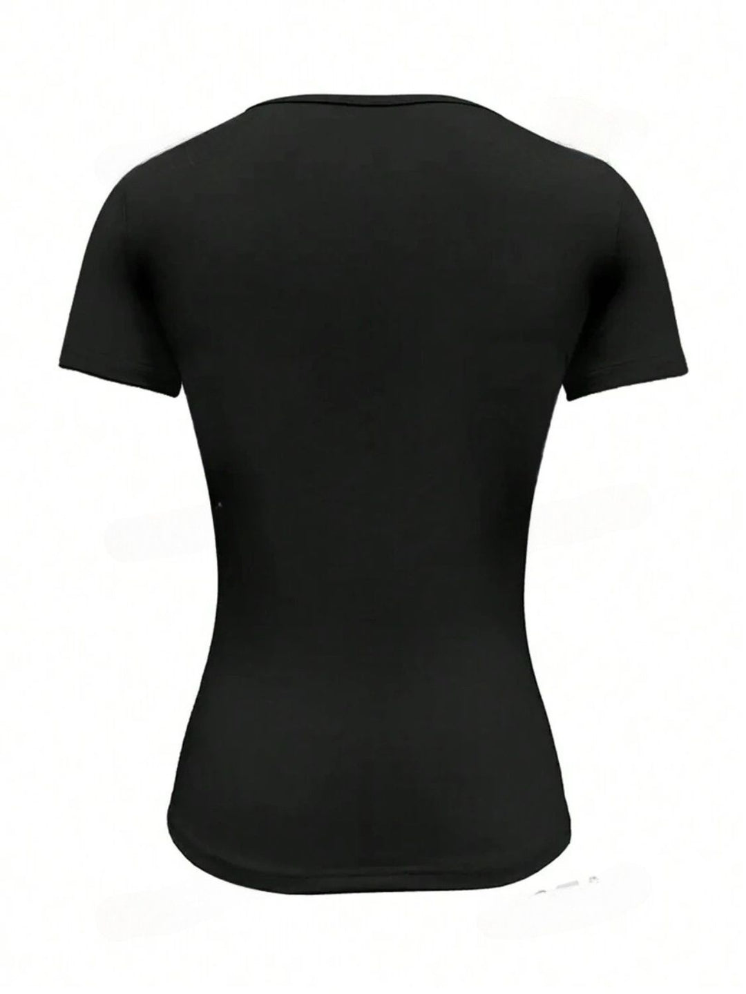 Rundhalsausschnitt Kurzarm T-Shirt