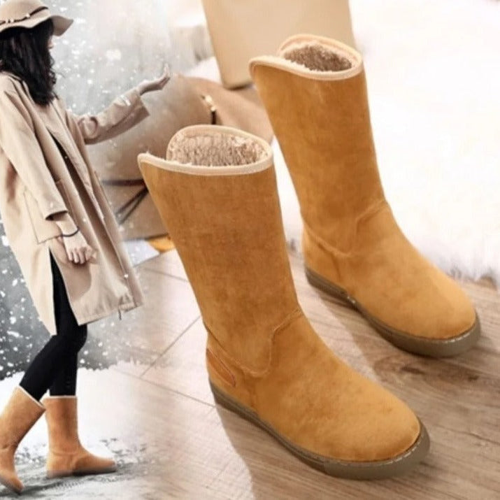 Eliza wasserdichte hohe Stiefel mit Pelzfutter