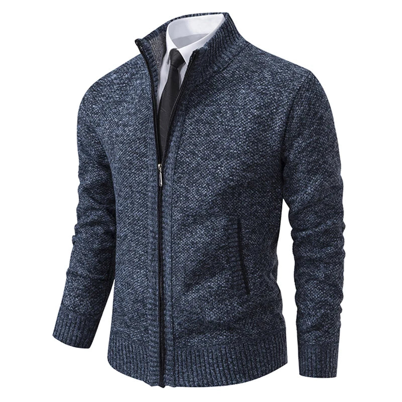 Stilvoll und Warmer Strickpullover für Männer