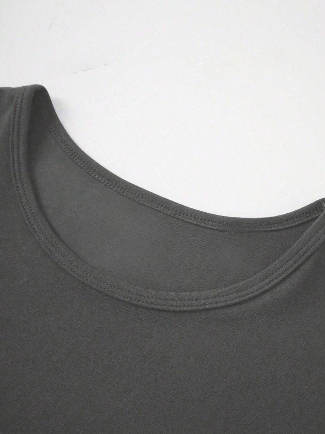 Rundhalsausschnitt Kurzarm T-Shirt