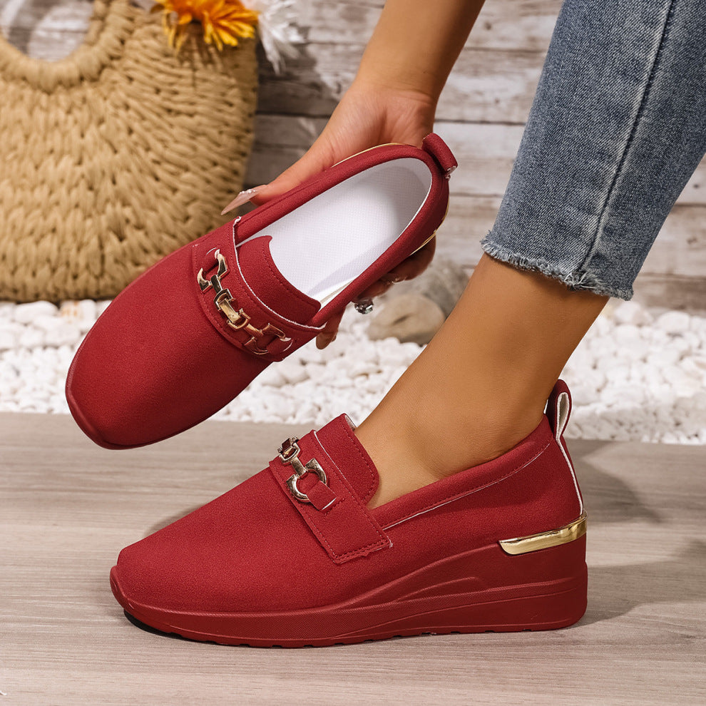 Stylische Orthopädische Sneakers mit Keilabsatz