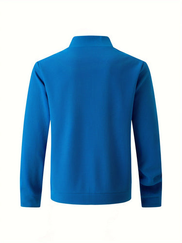 Elegante Jacke mit Reißverschluss Baumwollmischung Stilvoll und Bequem