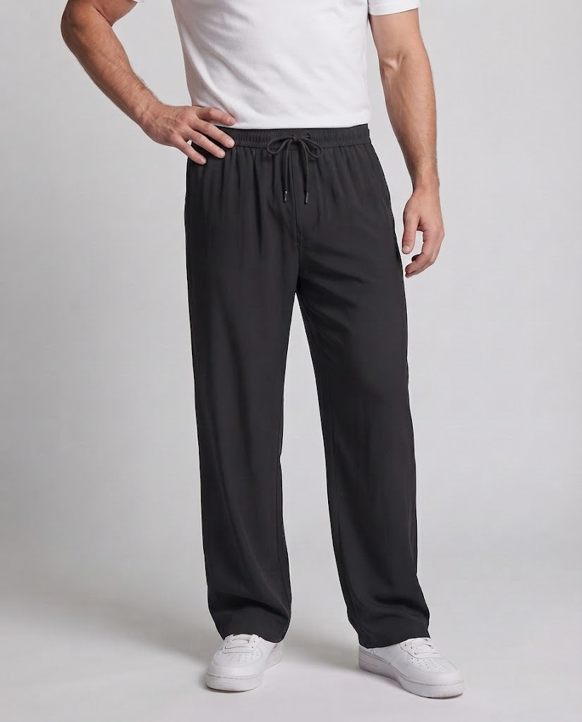 Herren Bequeme Sporthose mit Elastischem Bund und Taschen Shop Nory