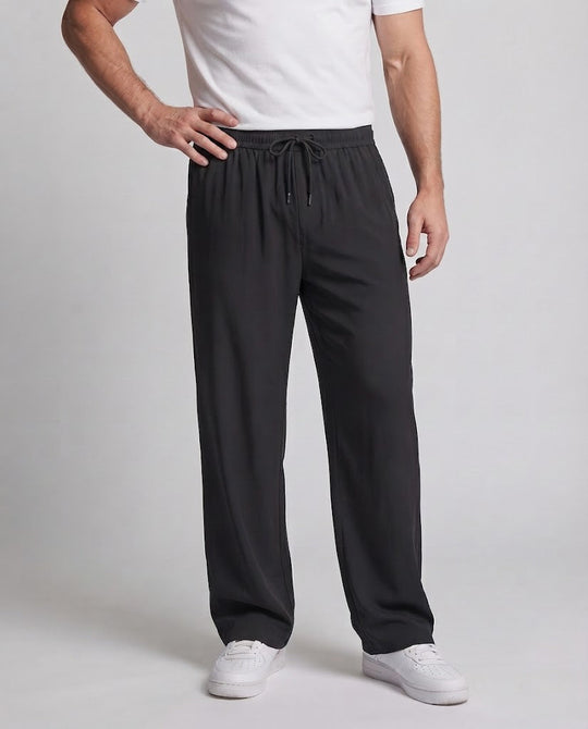 Herren Bequeme Sporthose mit Elastischem Bund und Taschen Shop Nory