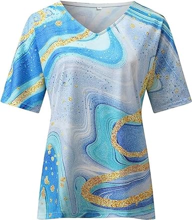 Originelles Damen-T-Shirt Im Boho-Stil