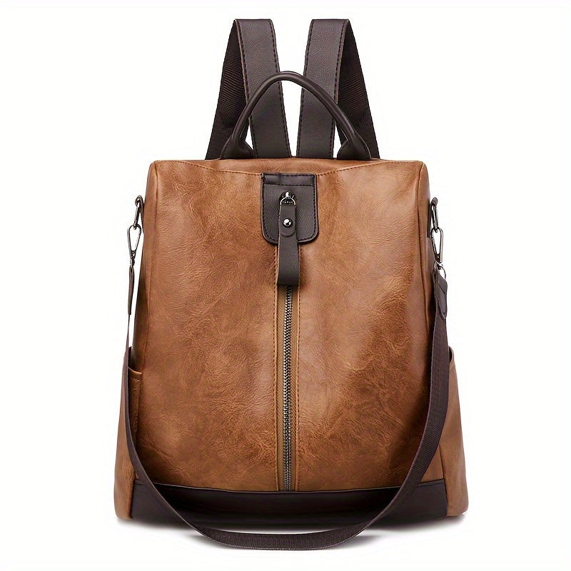 DiShop Norystahlsicherer Damen Rucksack Vegan | Anti-DiShop Norystahl City-Backpack
