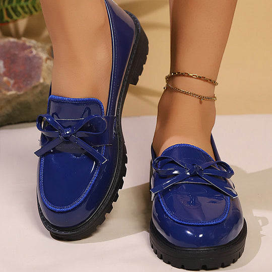 Elegante Orthopädische Loafer Mit Blockabsatz