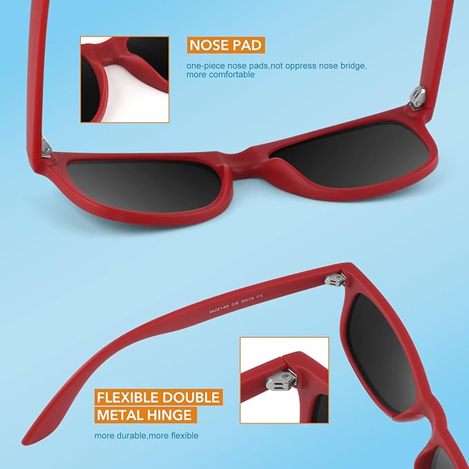 80Er Retro Polarisierte Sonnenbrille