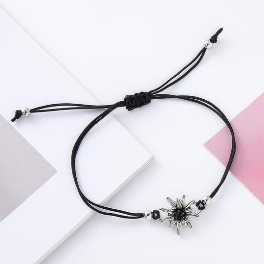 Edelweiß Schmuckset mit Herzanhänger – BergMystik | Shop Nory
