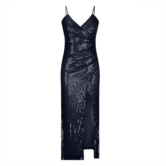 Paillettenverziertes Abendkleid Elegantes Festkleid