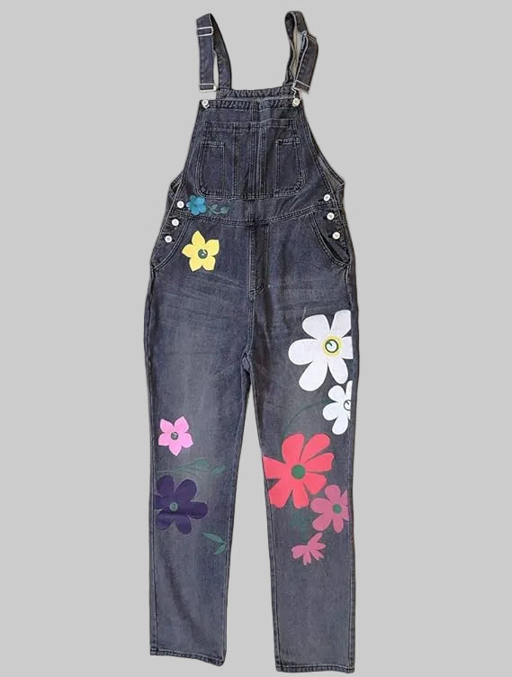 ShopNory | Ärmelloser Denim-Overall