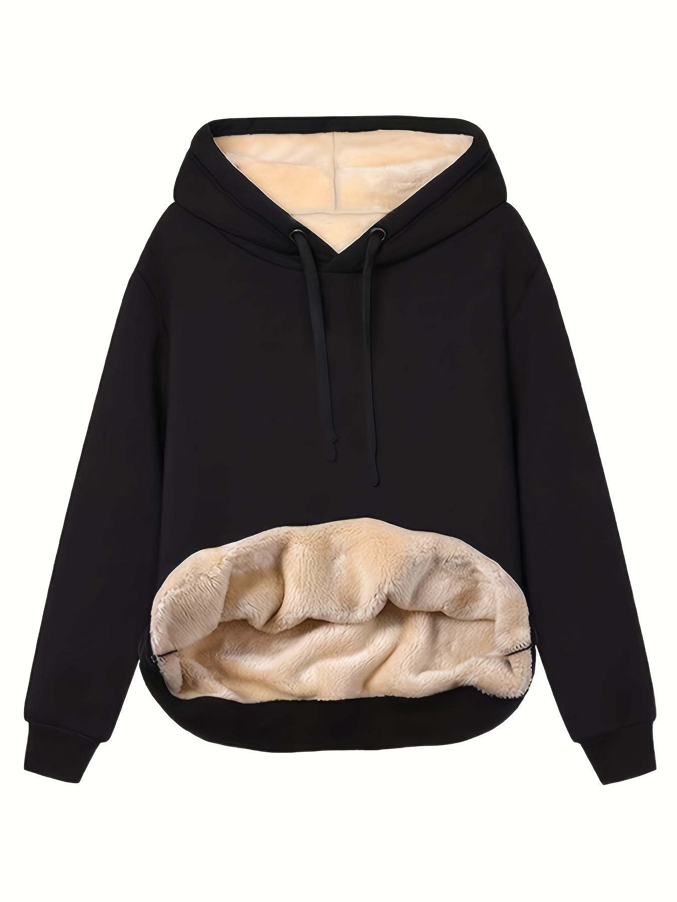 Warme Winterkuscheligkeit mit Fleece Hoodie