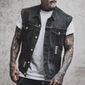 ShopNory Stylische Denim Weste für Herren