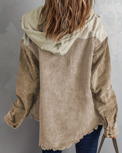 Stylische Cordjacke