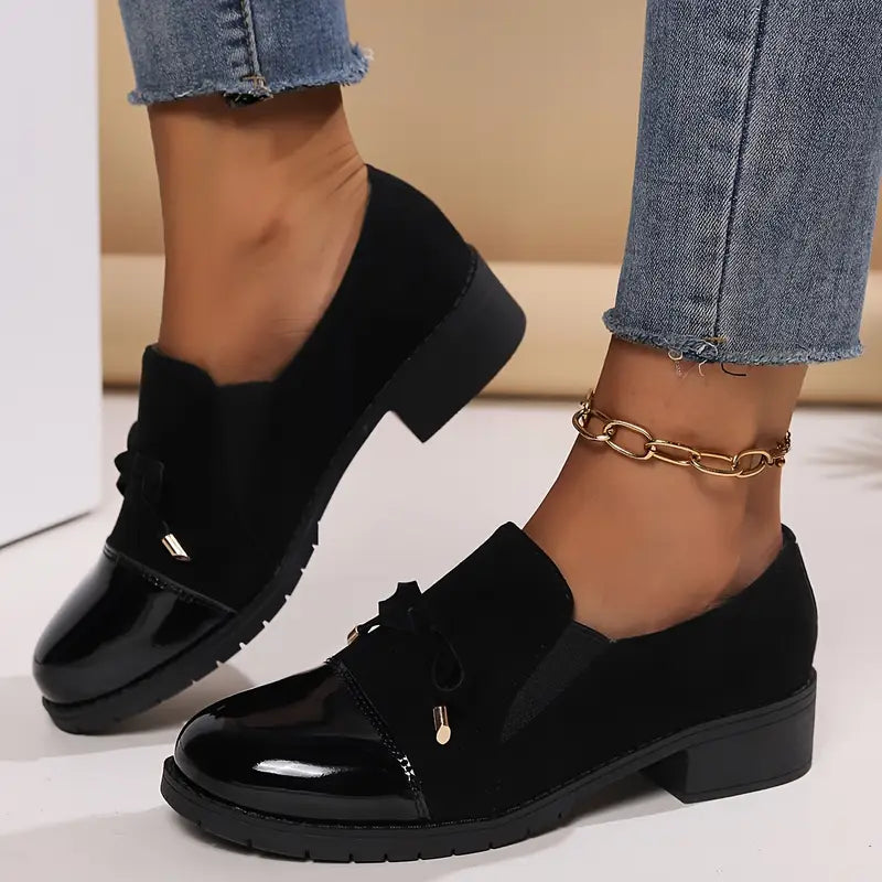Damen Lackleder Loafers Shopnory Shopnory