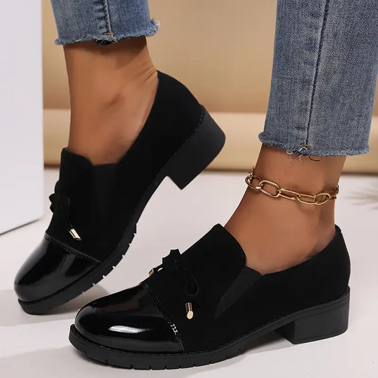 Damen Lackleder Loafers Shopnory Shopnory